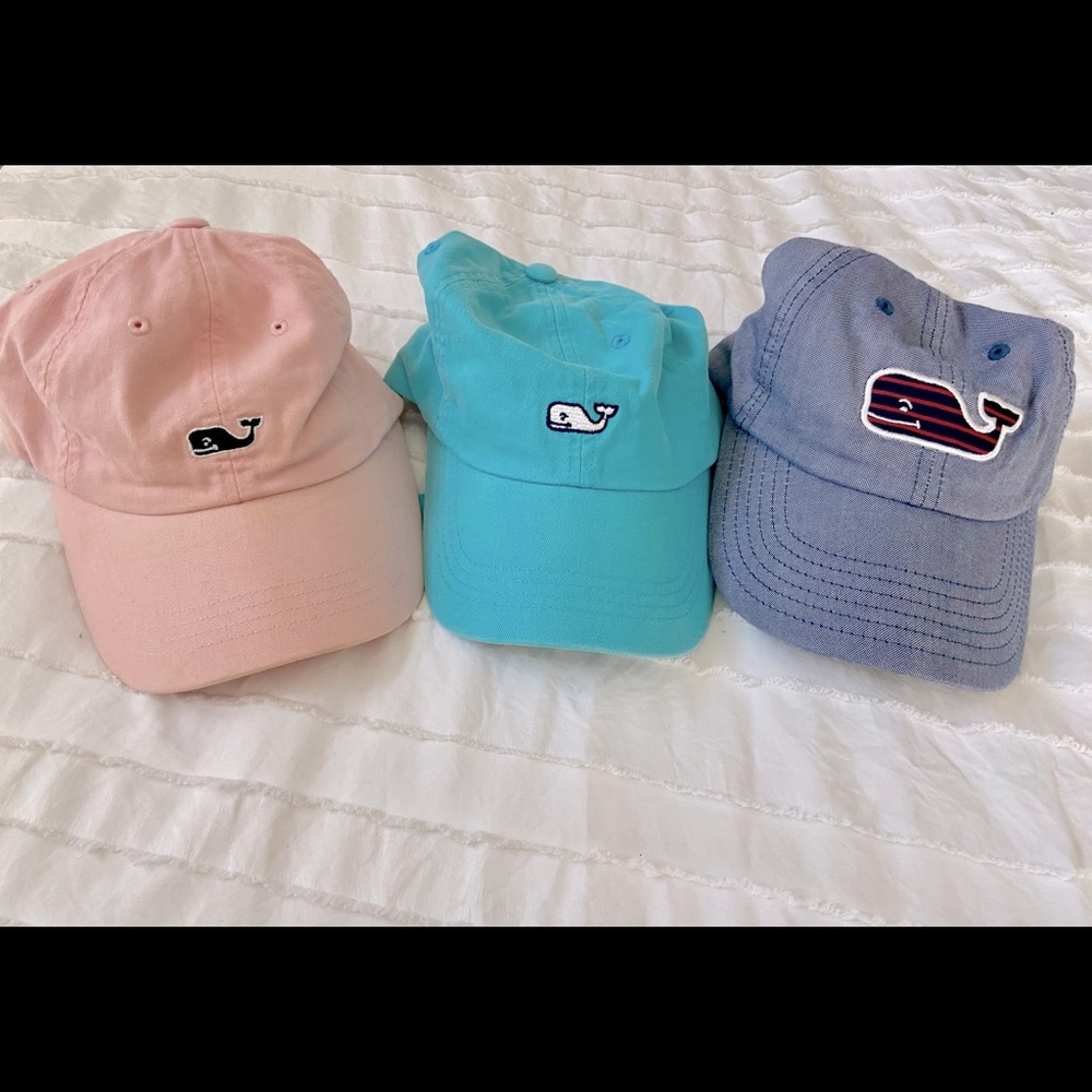 Lot of Vineyard Vines Hats (3)